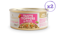 Applaws Taste Toppers Natural Wet Dog Food Broth Multipack Tin 8pk